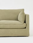 Marcello&Co Aspen Fabric Modular Right Hand Facing, Sage V2 product photo View 03 S