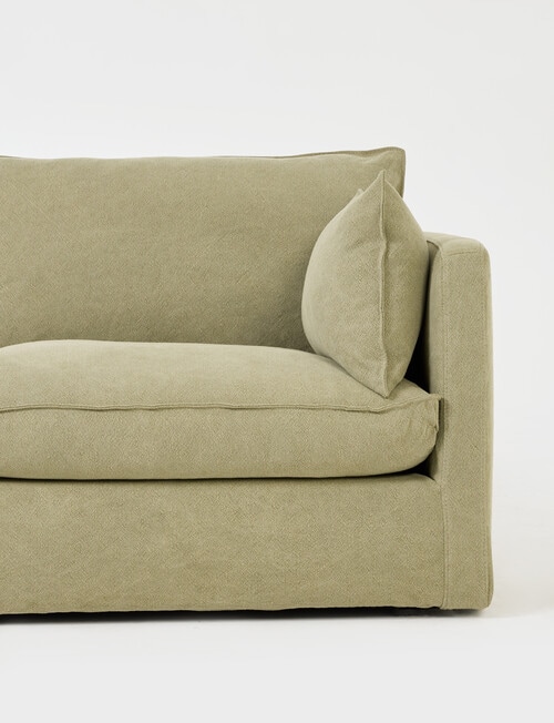 Marcello&Co Aspen Fabric Modular Right Hand Facing, Sage V2 product photo View 03 L