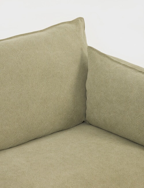 Marcello&Co Aspen Fabric Modular Right Hand Facing, Sage V2 product photo View 04 L