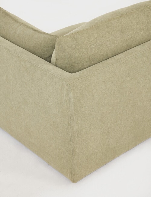Marcello&Co Aspen Fabric Modular Right Hand Facing, Sage V2 product photo View 05 L