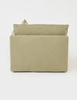 Marcello&Co Aspen Fabric Modular Right Hand Facing, Sage V2 product photo View 06 S