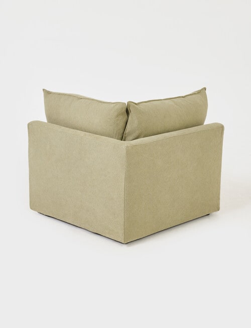 Marcello&Co Aspen Fabric Modular Corner, Sage V2 product photo View 07 L