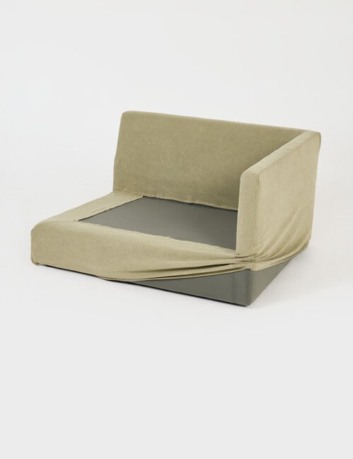 Marcello&Co Aspen Fabric Modular Right Hand Facing, Sage V2 product photo View 02 L