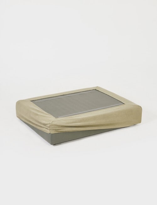 Marcello&Co Aspen Cover Fabric Modular Ottoman, Sage V2 product photo View 02 L