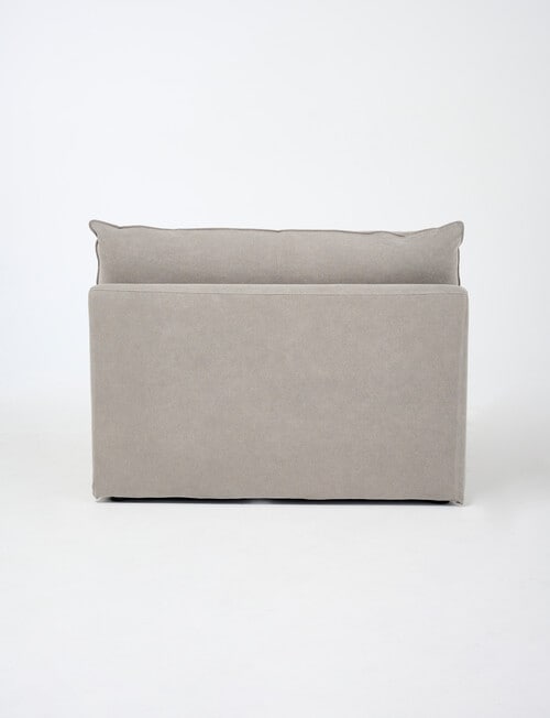 Marcello&Co Aspen Maxi Fabric Modular Armless, Grey V2 product photo View 02 L