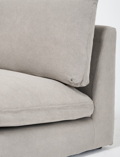 Marcello&Co Aspen Maxi Fabric Modular Armless, Grey V2 product photo View 05 L