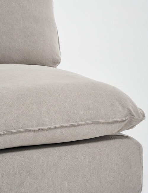 Marcello&Co Aspen Maxi Fabric Modular Armless, Grey V2 product photo View 06 L