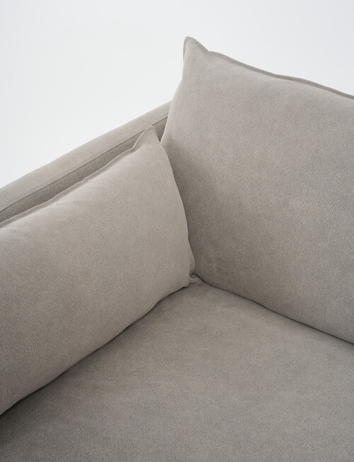 Marcello&Co Aspen Maxi Fabric Modular Left Hand Facing, Grey V2 product photo View 06 L