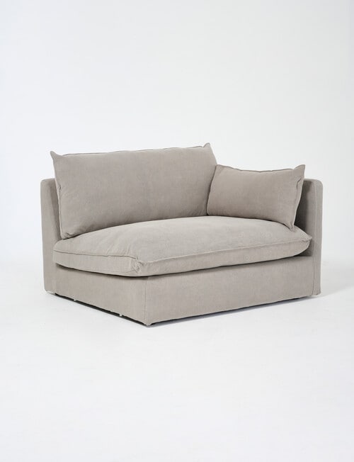 Marcello&Co Aspen Maxi Fabric Modular Right Hand Facing, Grey V2 product photo