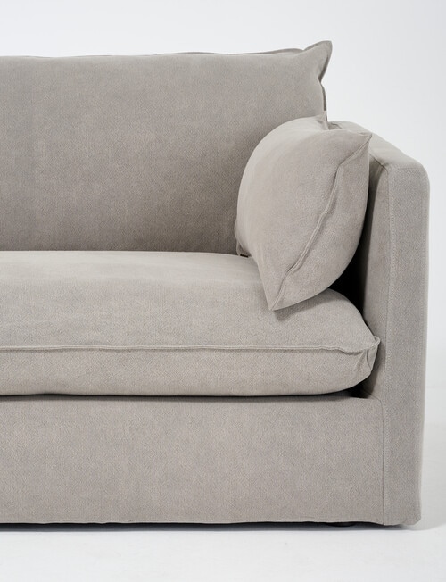 Marcello&Co Aspen Maxi Fabric Modular Right Hand Facing, Grey V2 product photo View 04 L