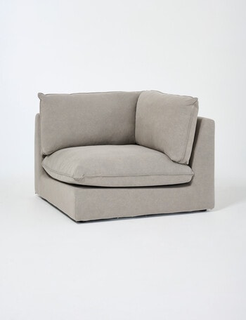 Marcello&Co Aspen Maxi Fabric Modular Corner, Grey V2 product photo