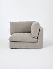 Marcello&Co Aspen Maxi Fabric Modular Corner, Grey V2 product photo View 03 S