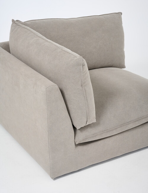 Marcello&Co Aspen Maxi Fabric Modular Corner, Grey V2 product photo View 05 L