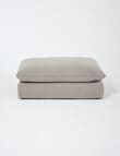 Marcello&Co Aspen Maxi Fabric Modular Ottoman, Grey V2 product photo View 02 S