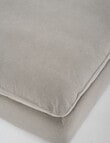 Marcello&Co Aspen Maxi Fabric Modular Ottoman, Grey V2 product photo View 04 S