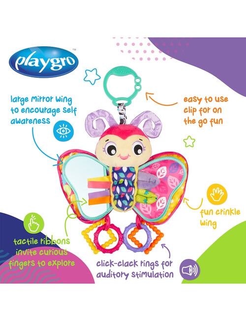 Playgro Activity Friend Blossom Butterfly product photo View 02 L