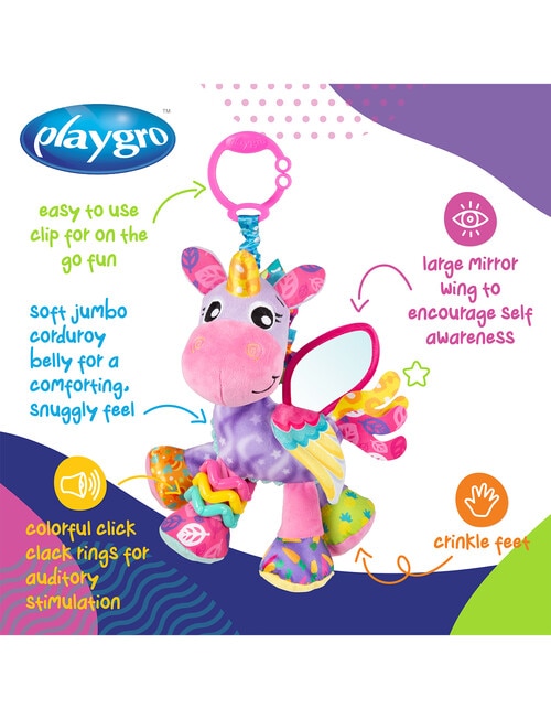 Playgro Activity Friend Stella Unicorn product photo View 05 L