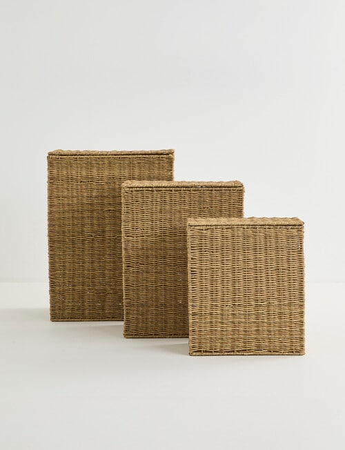 HAVEN Home D&eacute;cor Daily Laundry Hamper product photo View 02 L