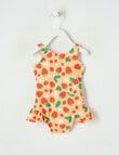 Teeny Weeny Cherry Sleeveless Swimsuit, Pink product photo