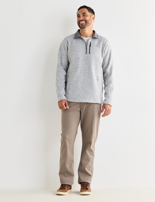 Logan Fleece Drum Sweatshirt, Grey product photo View 08 L