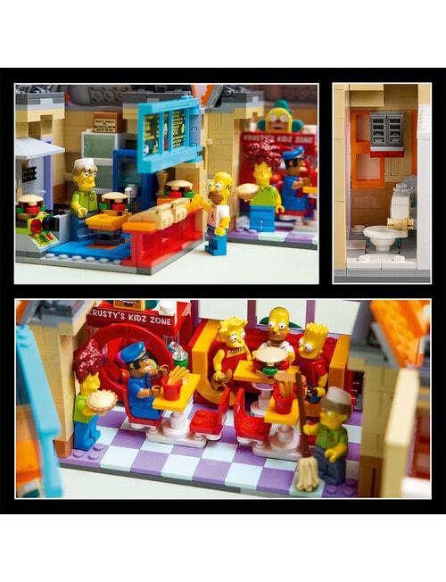 Lego Icons The Simpsons: Krusty Burger, 10352 product photo View 04 L