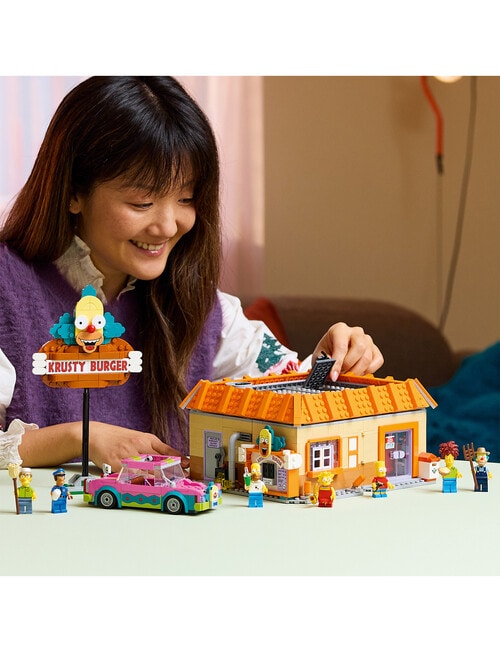 Lego Icons The Simpsons: Krusty Burger, 10352 product photo View 10 L