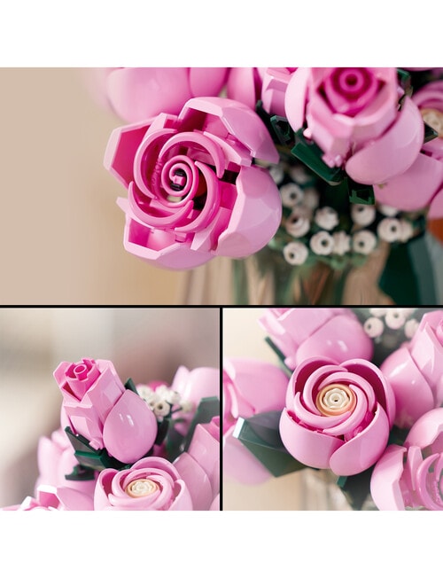 LEGO Botanicals Bouquet of Pink Roses, 10374 product photo View 04 L