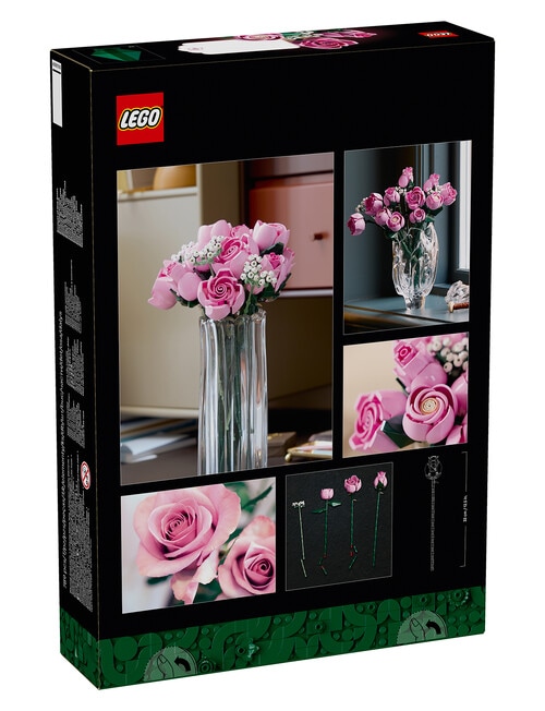 LEGO Botanicals Bouquet of Pink Roses, 10374 product photo View 12 L