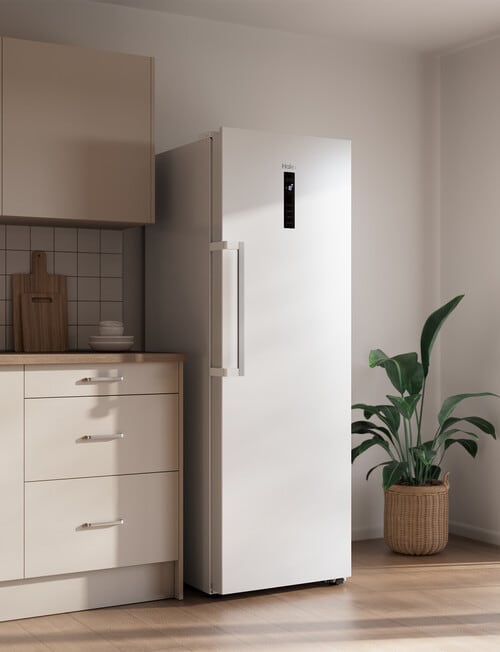 Haier 272L 300 Series Hybrid Vertical Freezer, White product photo View 10 L