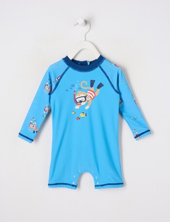 Teeny Weeny Monkey Long Sleeve Rash Suit product photo