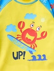 Teeny Weeny Swim Rash Top & Nappy Set, 2-Piece product photo View 02 S