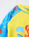 Teeny Weeny Swim Rash Top & Nappy Set, 2-Piece product photo View 03 S