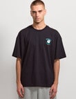 AIR SPACE Chill Time Tee, Black product photo View 02 S