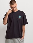 AIR SPACE Chill Time Tee, Black product photo View 05 S