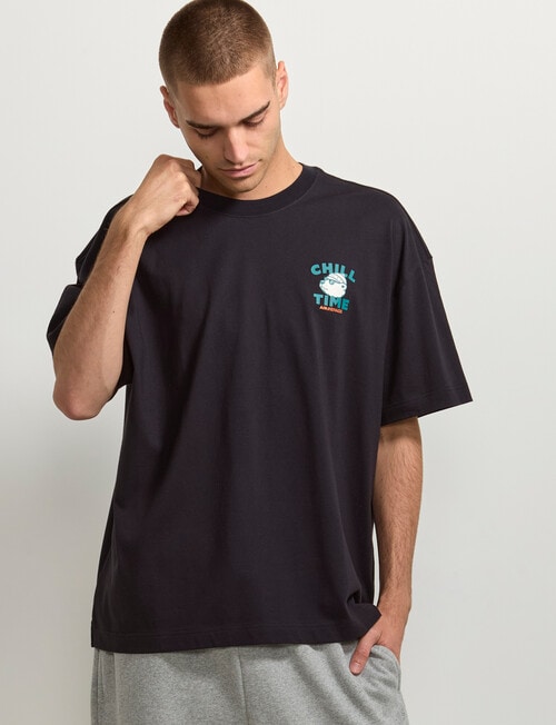 AIR SPACE Chill Time Tee, Black product photo View 05 L