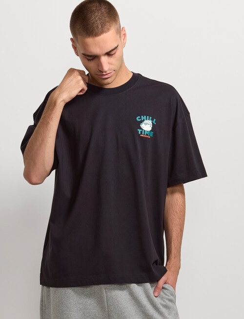 AIR SPACE Chill Time Tee, Black product photo View 05 L