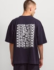 AIR SPACE Never Alone Tee, Navy product photo View 03 S