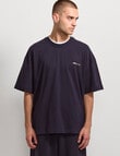 AIR SPACE Never Alone Tee, Navy product photo View 05 S