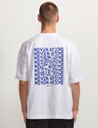 AIR SPACE Never Alone Tee, White product photo View 03 S