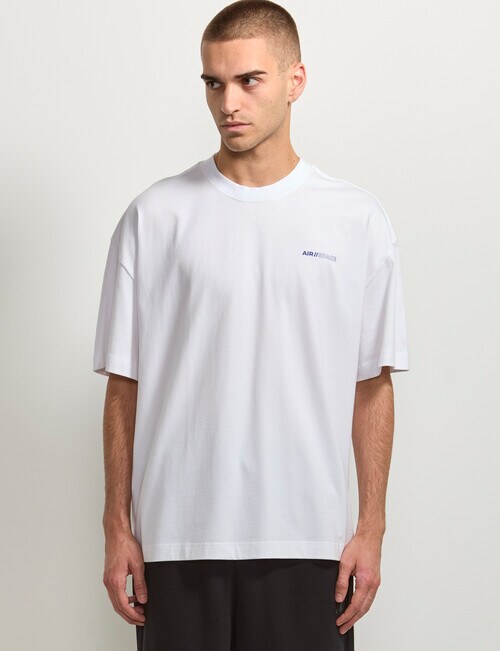 AIR SPACE Never Alone Tee, White product photo View 04 L