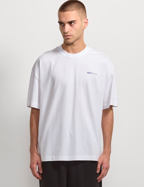 AIR SPACE Never Alone Tee, White product photo View 04 L