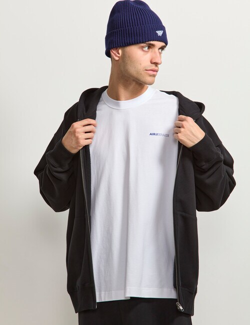 AIR SPACE Never Alone Tee, White product photo View 08 L