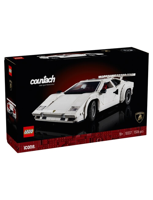 Lego Icons Lamborghini Countach 5000 Quattrovalvole, 10337 product photo View 12 L