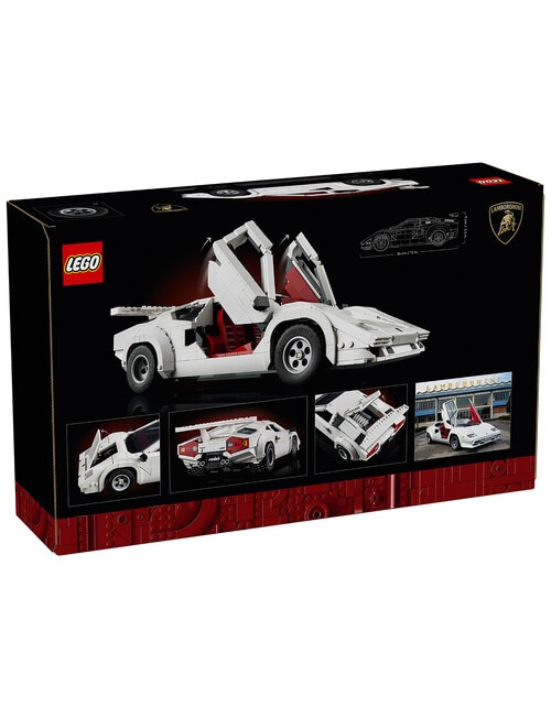 Lego Icons Lamborghini Countach 5000 Quattrovalvole, 10337 product photo View 14 L