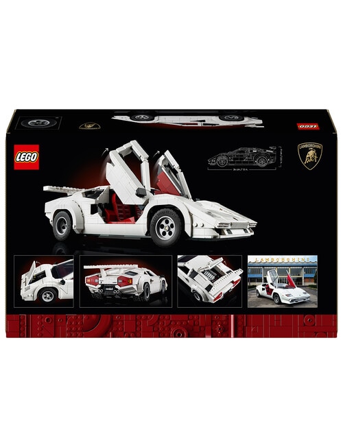 Lego Icons Lamborghini Countach 5000 Quattrovalvole, 10337 product photo View 15 L