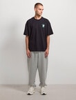 AIR SPACE Chill Time Tee, Black product photo View 08 S
