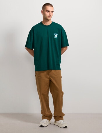 AIR SPACE Chill Time Tee, Emerald Green product photo