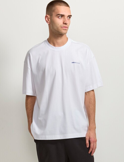 AIR SPACE Never Alone Tee, White product photo View 02 L