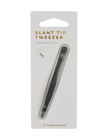 Simply Essential Tweezer Slant Tip, Black product photo