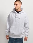 AIR SPACE Back Story Oversize Hoodie, Grey product photo View 02 S